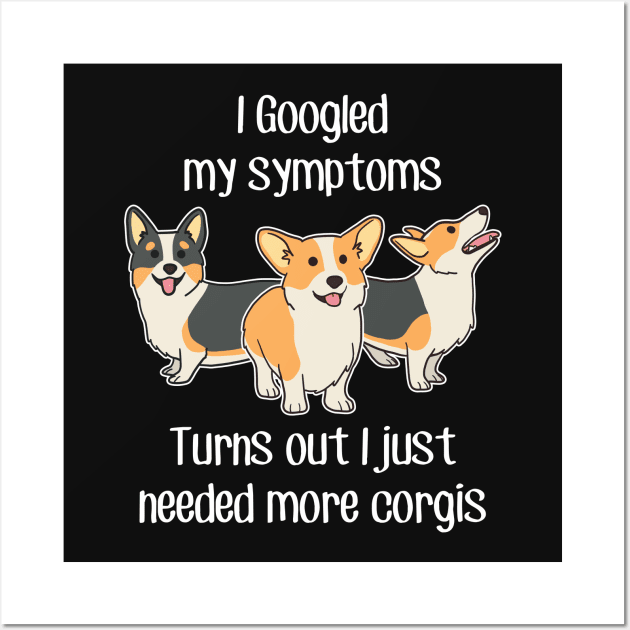 Need More Corgis Wall Art by Psitta